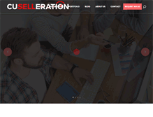 Tablet Screenshot of cuselleration.com